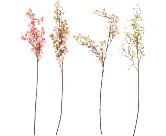 Artificial branch FLOWERLY 98cm cherry blossom, mix