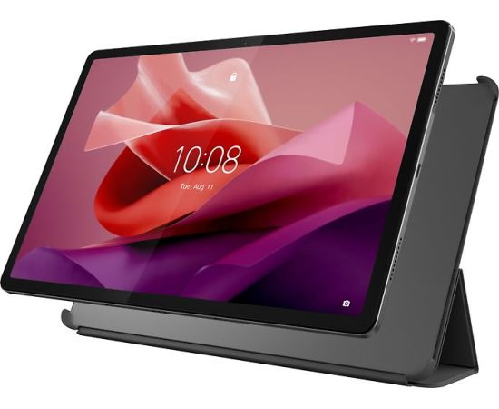 Klaviatūra Lenovo Tab P12 ZACH, ZACL, ZG38 - Flip Polyurethan - Storm Gray