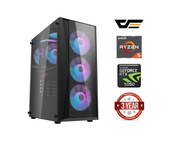 MDD Ryzen 5 5600X 64GB 512GB SSD 1TB HDD RTX 3050 NoOS