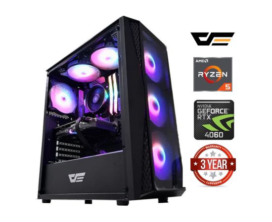 MDD Ryzen 5 5600X 32GB 1TB SSD RTX 4060 Windows 11