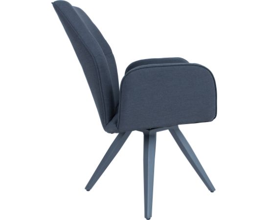 Chair COLUMBUS swivel, dark grey