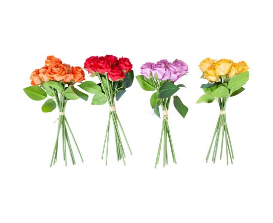 Artificial flower FLOWERLY H32cm roses, mix