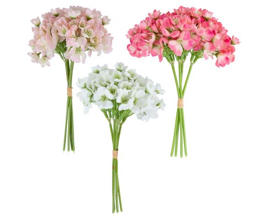 Artificial flower FLOWERLY H30cm 
snow rose, mix