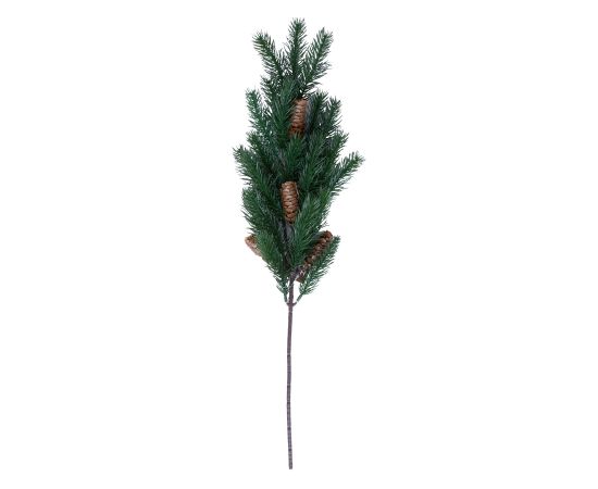 Artificial branch GREENLAND H62cm spruce with cones