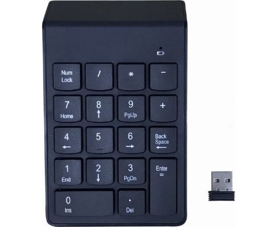 Gembird USB Numeric Keypad Wireless Ciparu Klaviatūra