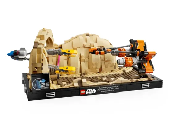 LEGO 75380 Star Wars Mos Espa Podrace™ diorāma