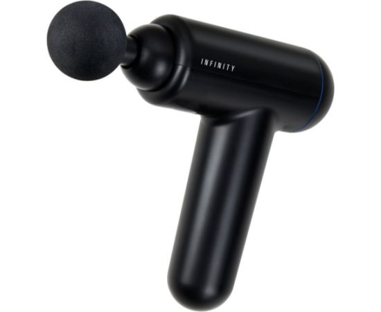 Melissa & Doug Rechargeable massage gun, 4 heads Melissa, spray black