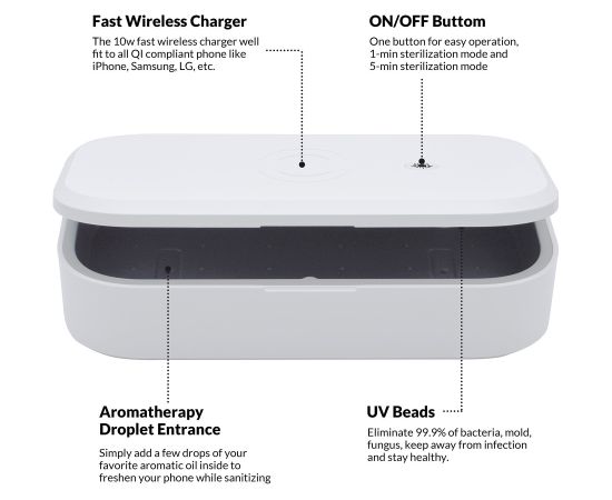 Uv phone cleaner Livia