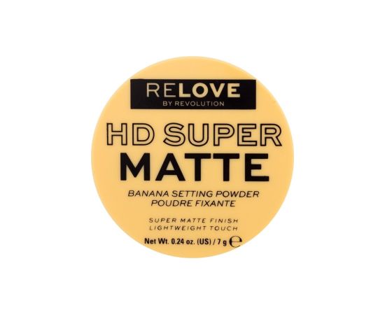 Makeup Revolution HD Super Matte / Banana Setting Powder 7g