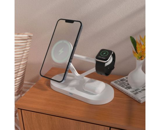 Tech-Protect wireless charger A41 3in1 QI15W, white