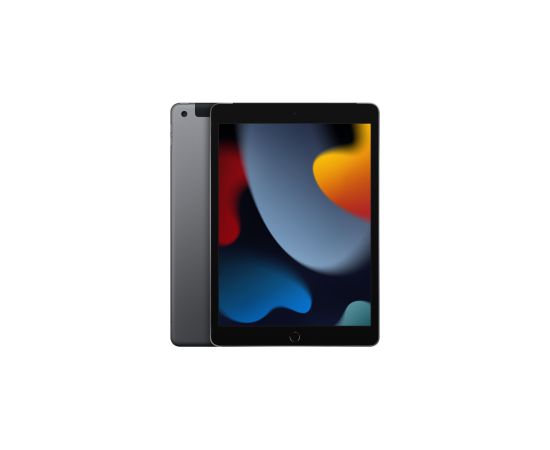 Apple iPad 9 10.2" 64GB WiFi + Cellular - Space Gray (Atjaunināts, stāvoklis Ļoti labi)