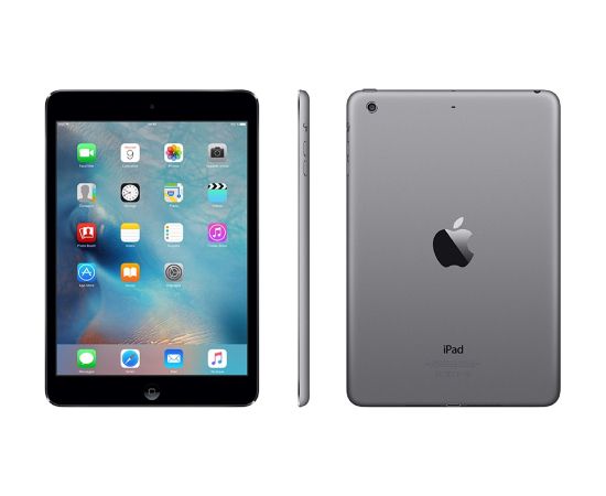 Apple iPad Mini 2 16GB WiFi - Space Gray (Atjaunināts, stāvoklis labi)