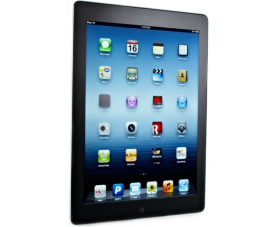 Apple iPad 3 64GB WiFi + Cellular - Black (Atjaunināts, stāvoklis labi)