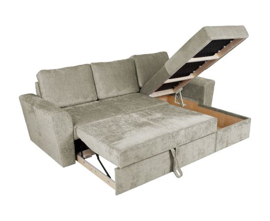 Corner sofa bed INGMAR beige