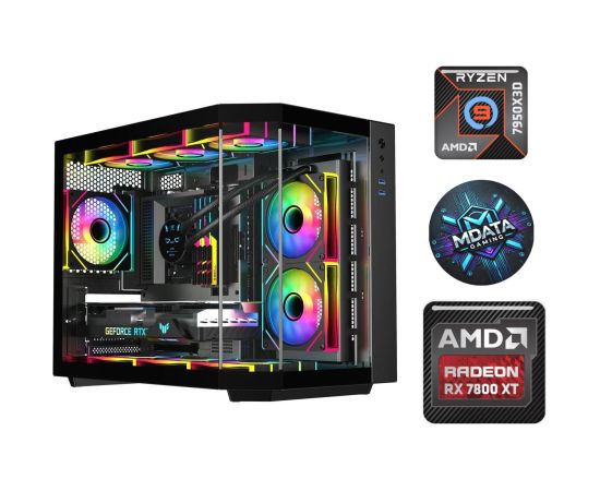 MDD Ryzen 9 7950X3D 64GB 4TB SSD RX 7800 XT NoOS