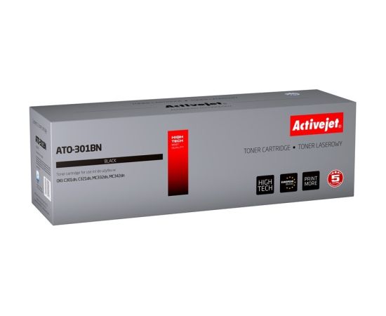 Activejet ATO-301BN toner (replacement for OKI 44973536; Supreme; 2200 pages; black)