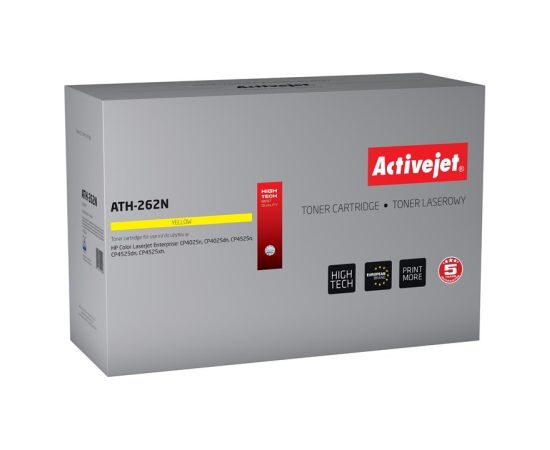 Activejet ATH-262N toner (replacement for HP CE262A; Supreme; 11000 pages; yellow)