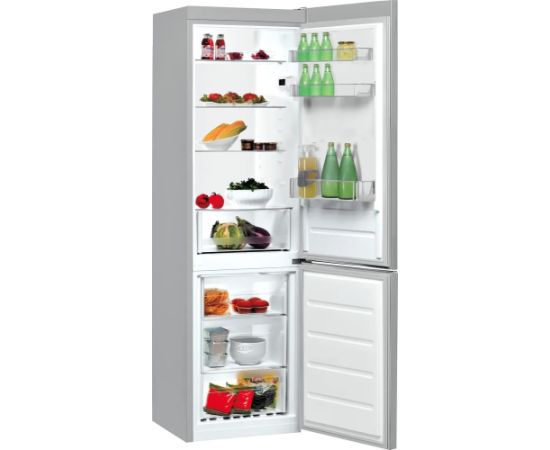 Indesit LI8 S2E X Free-standing fridge-freezer 339 l E Silver