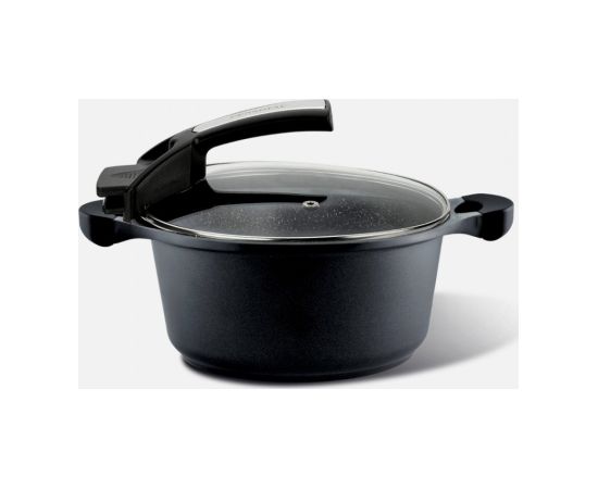 Pensofal Saxum Saucepan 24cm (W/Glass) 5808