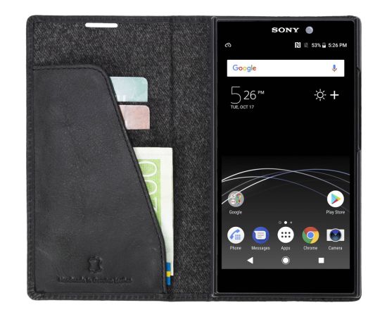 Krusell Sunne 2 Card Foliowallet Sony Xperia L2 vintage black