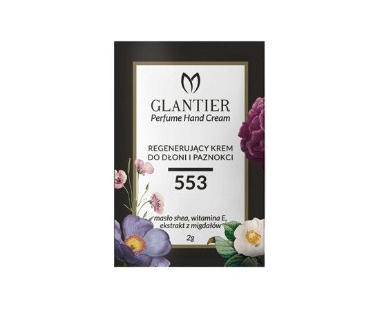 GLANTIER 553 PERFUME HAND CREAM SAMPLE 2 ML - Atjaunojošs roku krēms sievietēm