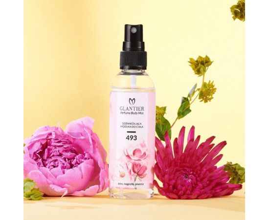 GLANTIER 493 PERFUME BODY MIST 100 ML - Ķermeņa atsvaidzinošs sprejs sievietēm