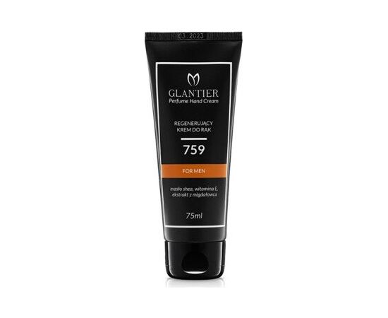 GLANTIER 759 PERFUME HAND CREAM 75 ML - Roku krēms vīriešiem