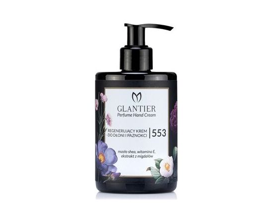 GLANTIER 553 PERFUME HAND CREAM 300 ML - Atjaunojošs roku krēms sievietēm