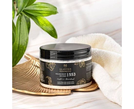 GLANTIER 553 PERFUME BODY SCRUB 300 gr - Ķermeņa sāls skrubis sievietēm