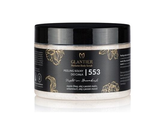 GLANTIER 553 PERFUME BODY SCRUB 300 gr - Ķermeņa sāls skrubis sievietēm