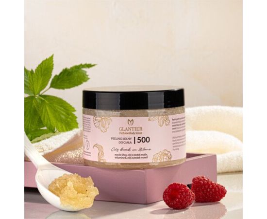 GLANTIER 500 PERFUME BODY SCRUB 300 gr - Ķermeņa sāls skrubis sievietēm