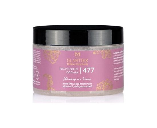 GLANTIER 477 PERFUME BODY SCRUB 300 gr - Ķermeņa sāls skrubis sievietēm