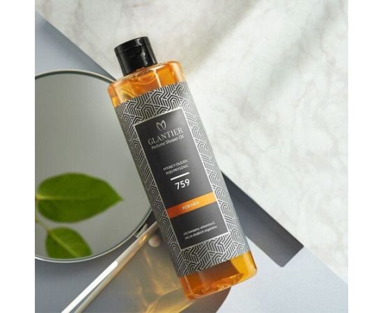 GLANTIER 759 PERFUME SHOWER OIL FOR MEN 400 ML - Ķermeņa dušas eļļa vīriešiem