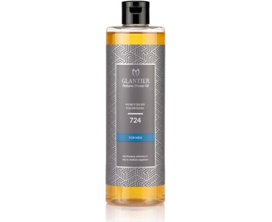 GLANTIER 724 PERFUME SHOWER OIL FOR MEN 400 ML - Ķermeņa dušas eļļa vīriešiem