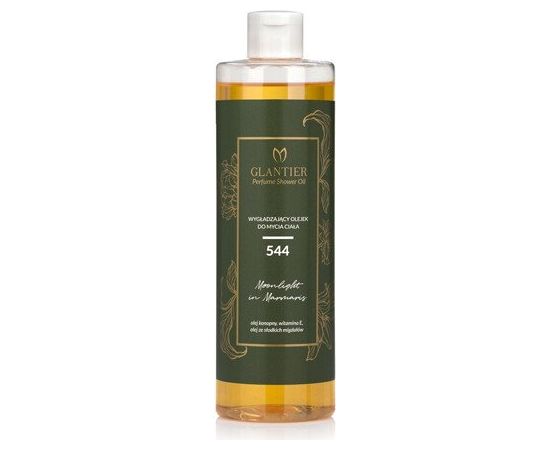 GLANTIER 544 PERFUME SHOWER OIL 400 ML - Ķermeņa dušas eļļa gludai ādai sievietēm