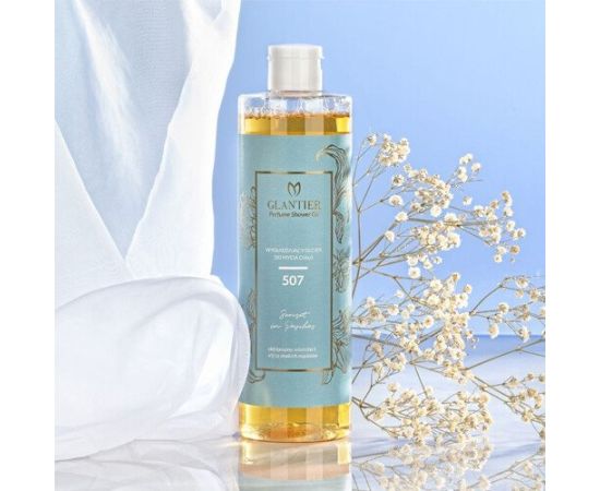 GLANTIER 507 PERFUME SHOWER OIL 400 ML - Ķermeņa dušas eļļa gludai ādai sievietēm