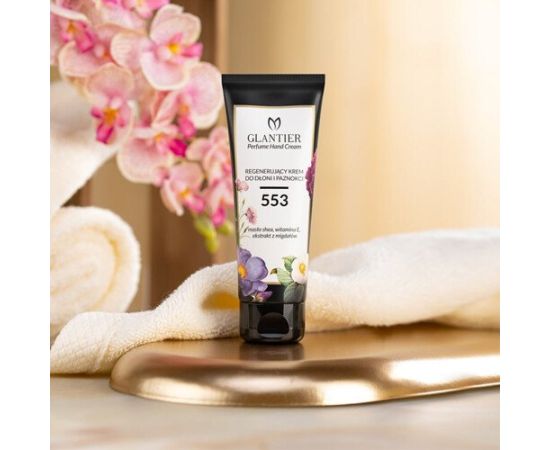 GLANTIER 553 PERFUME HAND CREAM 75 ML - Atjaunojošs roku krēms sievietēm