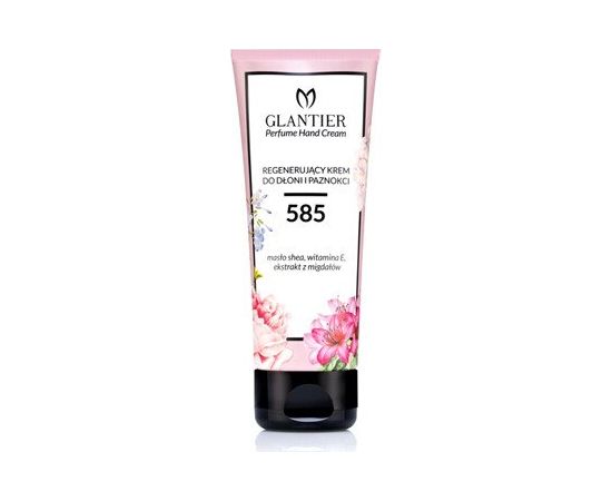 GLANTIER 585 PERFUME HAND CREAM 75 ML - Atjaunojošs roku krēms sievietēm