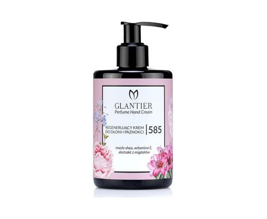 GLANTIER 585 PERFUME HAND CREAM 300 ML - Atjaunojošs roku krēms sievietēm