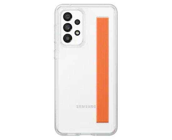 Samsung -  EF-XA336CTE Samsung Slim Strap Cover for Galaxy A33 5G Transparent