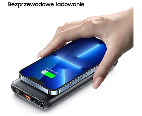 USAMS Powerbank PB62 10000mAh 20W QC3.0+PD Magnētiskā bezvadu ātrā uzlāde 10KCD17104 (US-CD171)