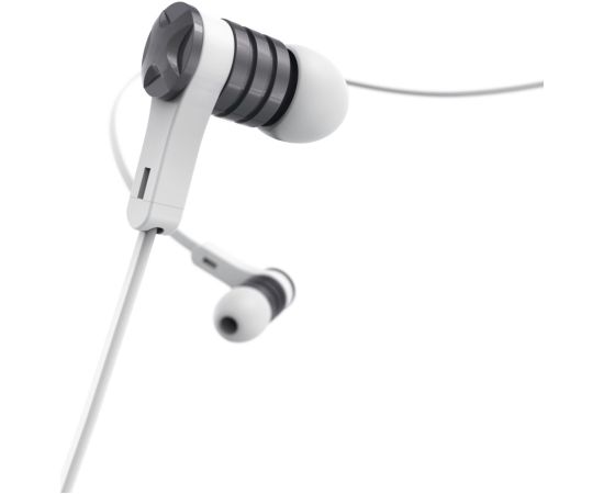 Hama 00184136 Intense Headphones In-Ear White austiņas ar vadu austiņas ar vadu