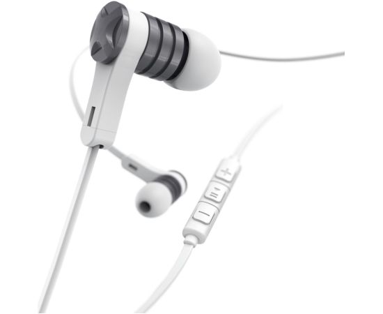 Hama 00184136 Intense Headphones In-Ear White austiņas ar vadu austiņas ar vadu