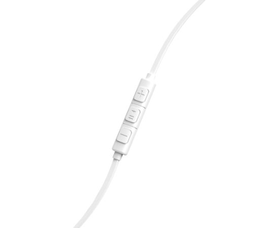 Hama 00184136 Intense Headphones In-Ear White austiņas ar vadu austiņas ar vadu