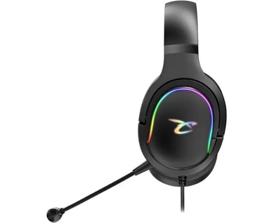 Subsonic Spectra LED Gaming Headset Black austiņas ar vadu