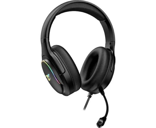 Subsonic Spectra LED Gaming Headset Black austiņas ar vadu