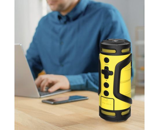 Kodak PWS-2225Y Portable Wireless Speaker Yellow Bluetooth Skaļruņi