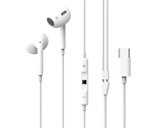 Kodak 210+ USB-C Earphones austiņas ar vadu austiņas ar vadu