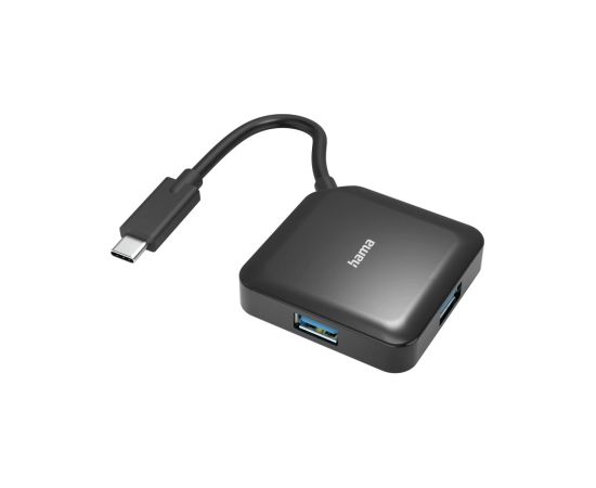 Hama 00200112 USB Hub 3.0 4-port Type-C Black