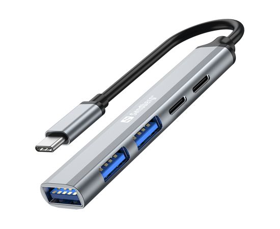 Sandberg 336-50 USB-C to 3xUSB-A+2xUSB-C Saver